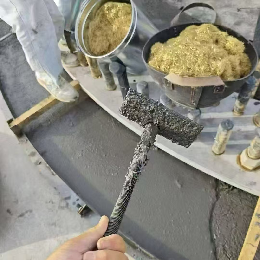 南山C120钢纤维高强无收灌浆料 轧机压缩机汽轮机发电机锻压设备底座灌浆材料